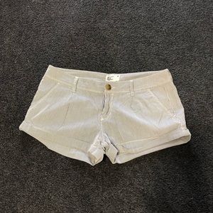American Eagle pinstriped shorts